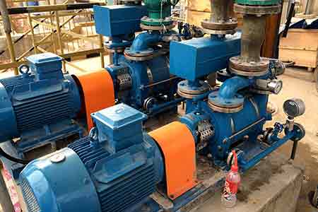 肯富來液環(huán)泵在博世科蒲廟紙廠二氧化氯項(xiàng)目使用現(xiàn)場