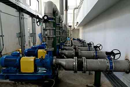 KCC系列化工離心泵在浙江獨(dú)山能源有限公司使用現(xiàn)場