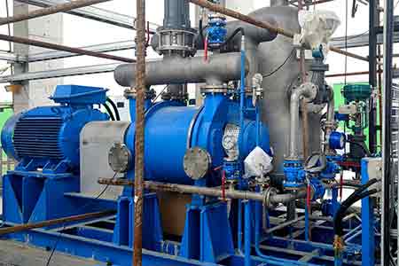 肯富來液環(huán)泵機(jī)組在北海太陽紙業(yè)有限公司使用現(xiàn)場