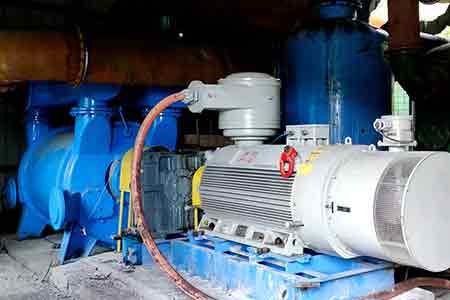 肯富來液環(huán)泵機組在貴州龍宮煤礦使用現(xiàn)場